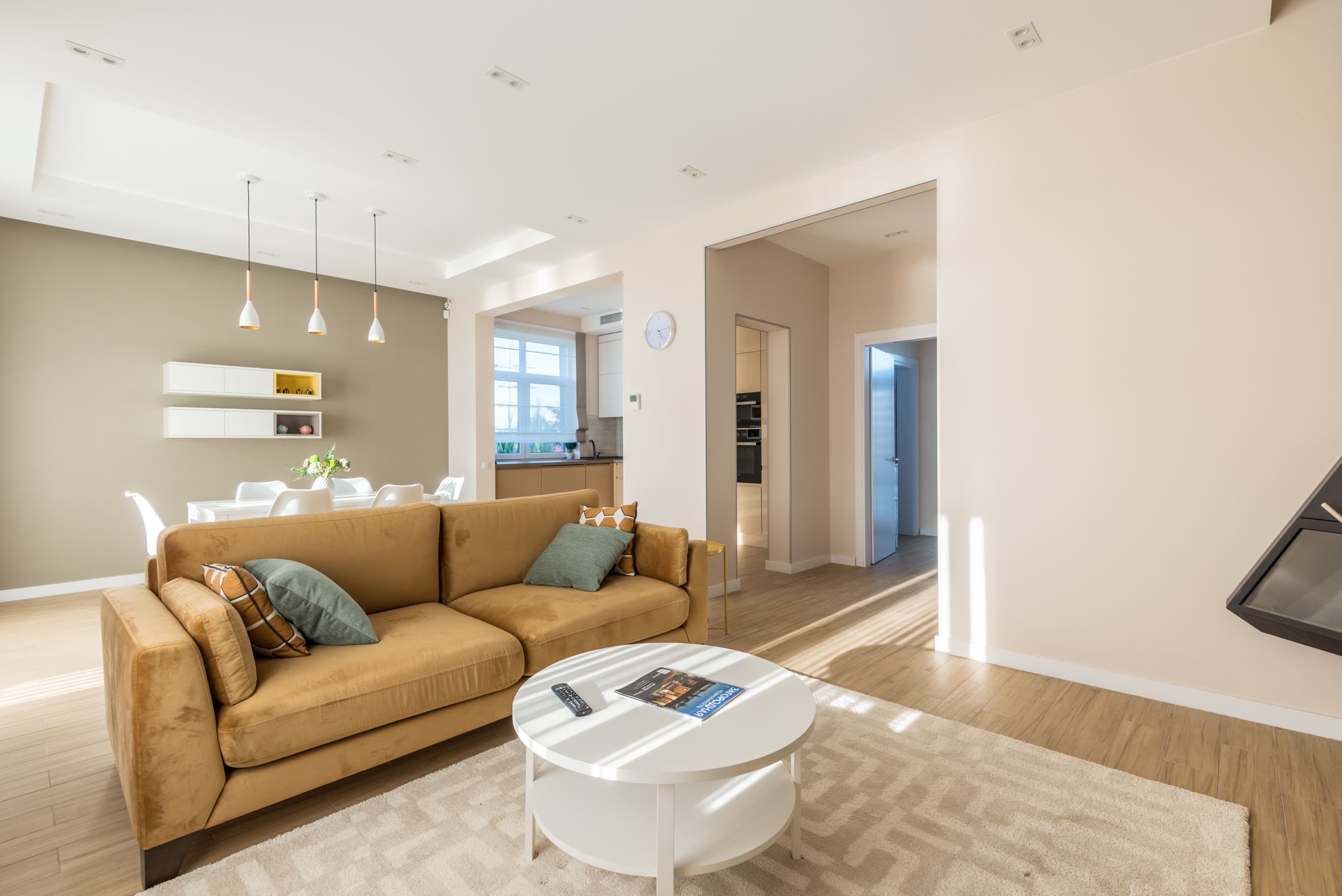 A calm, tidy living space after an Elevated Reset